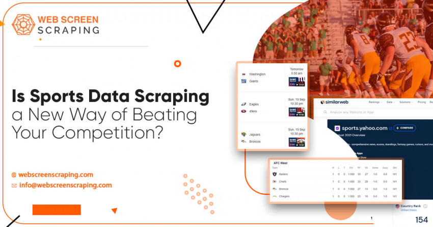 Is Sports Data Scraping A New Way Of Beating Your Competition | Web  Screen Scraping