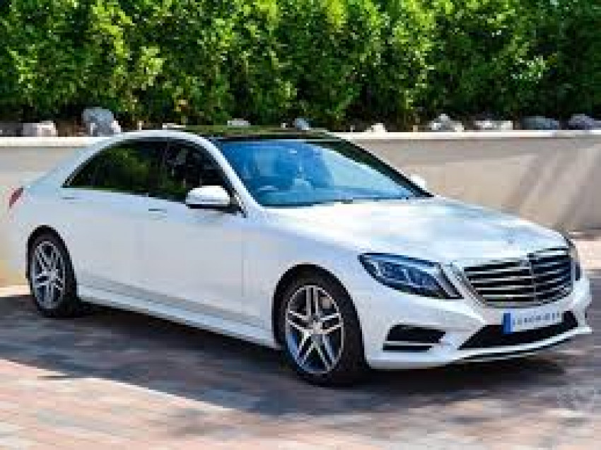 Book Mercedes S Class on Rent for Wedding