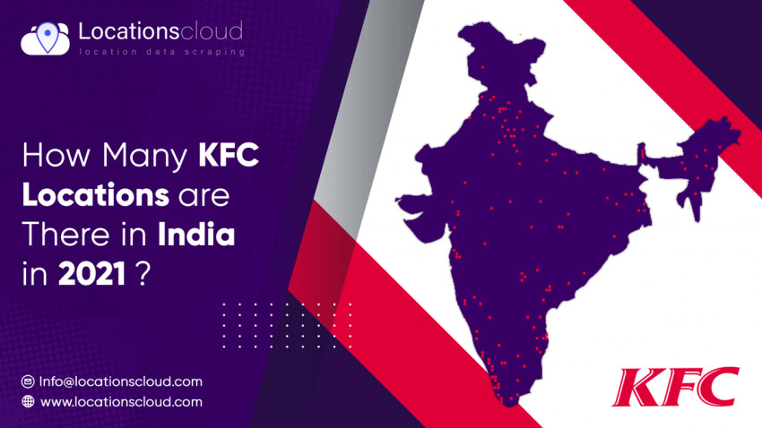 How Many KFC Locations Are There In India In 2021?