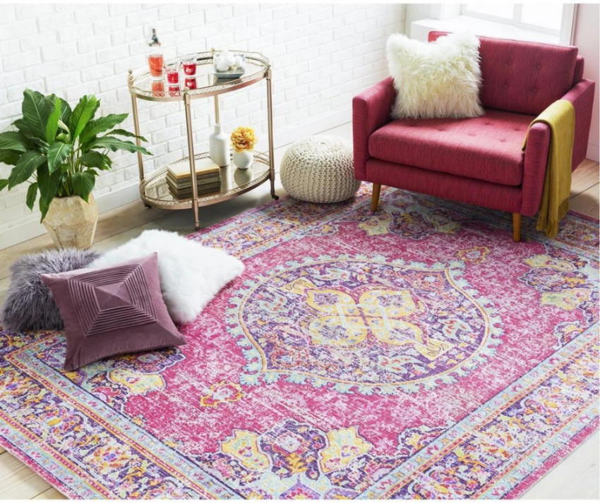 Make your room cozier with the comfortable mauve pillow