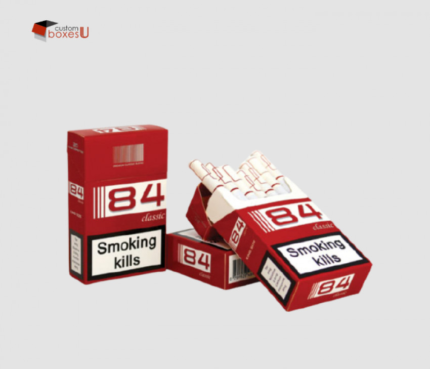 Cardboard Cigarette Boxes with Printed Logo & Unique Design in USA