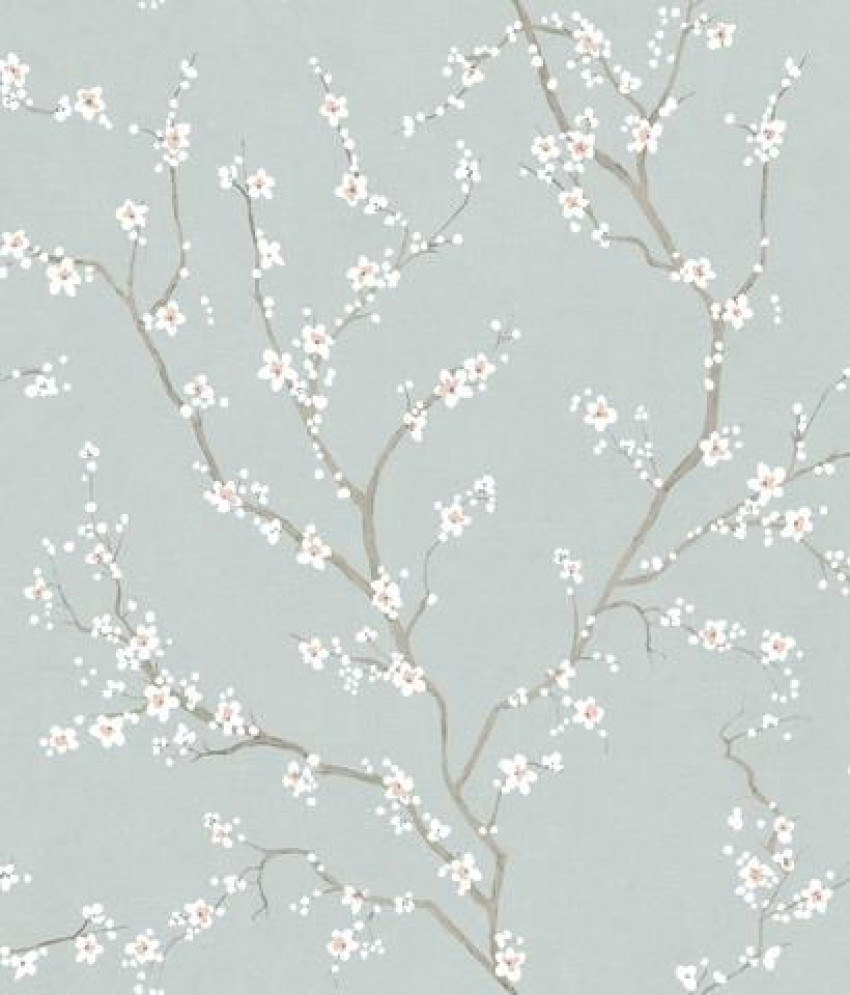 Is Waterproof Blue Cherry Blossom Wallpaper Available?