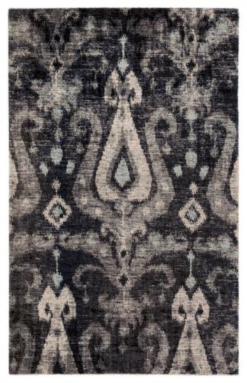 Freshen Up Your Room With Black And Blue Rugs