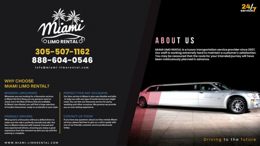 VAN SERVICE IN MIAMI & Rental Services