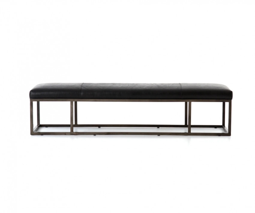 How To Use A Black Leather Bench In Your Home