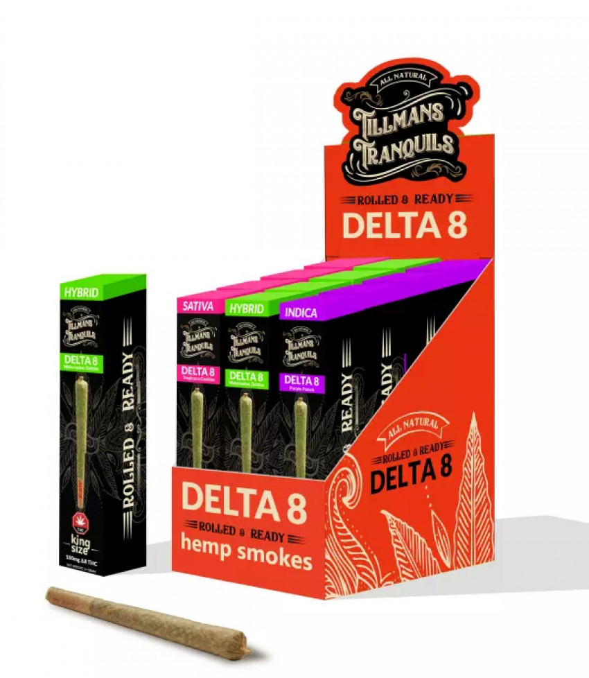 Pre Roll Display Boxes with Your Brand Logo