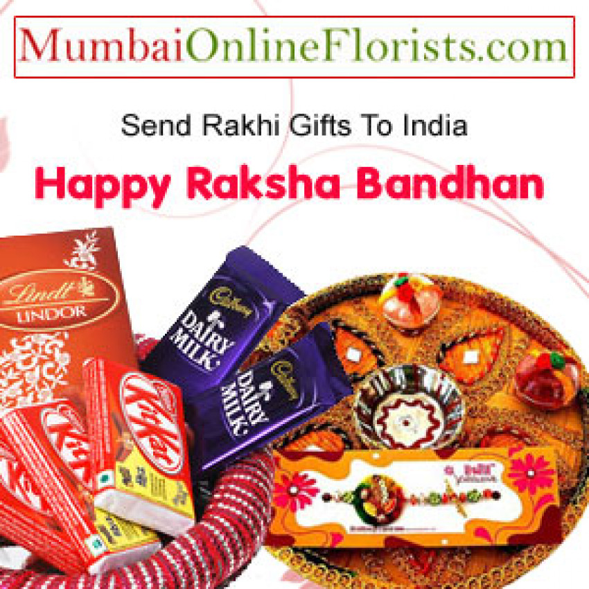 Send Rakhi with Chocolates for Brother in Mumbai