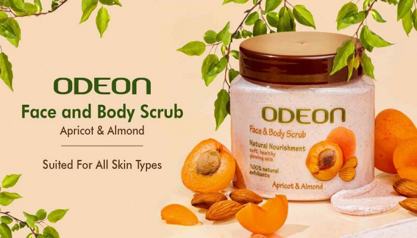 Apricot Facial Scrub by ODEON -