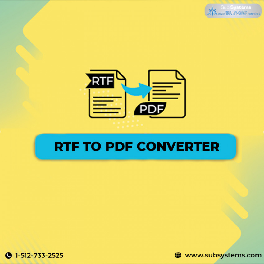 Get increased file safety with reduced file sizes using RTF to PDF converter