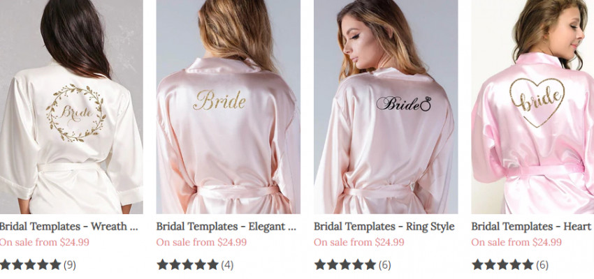 Cute But Affordable Bridesmaid Robes