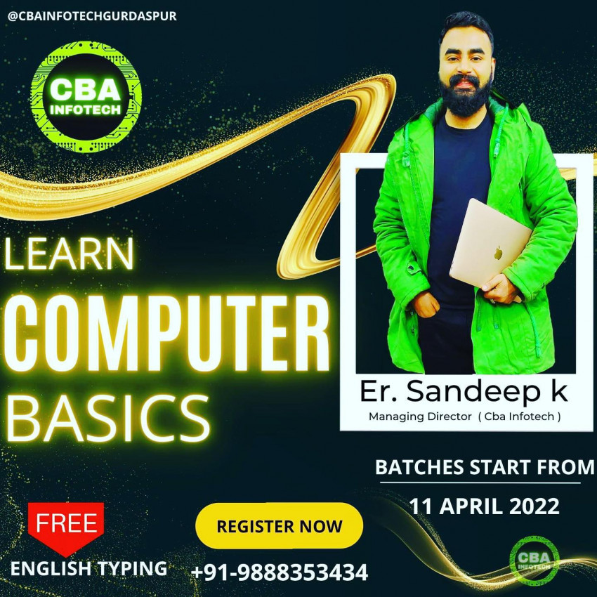 Best Web designing, web development, and Basic computer courses in Gurdaspur