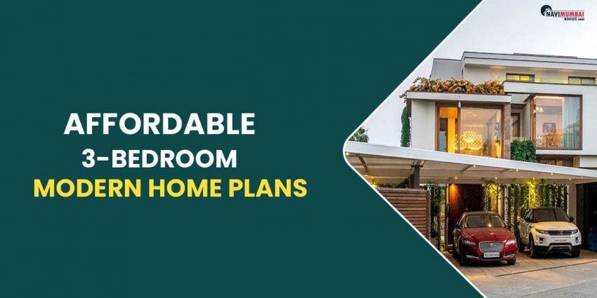 Affordable 3-Bedroom Modern Home Plans