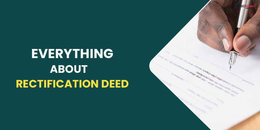 Everything About Rectification Deed