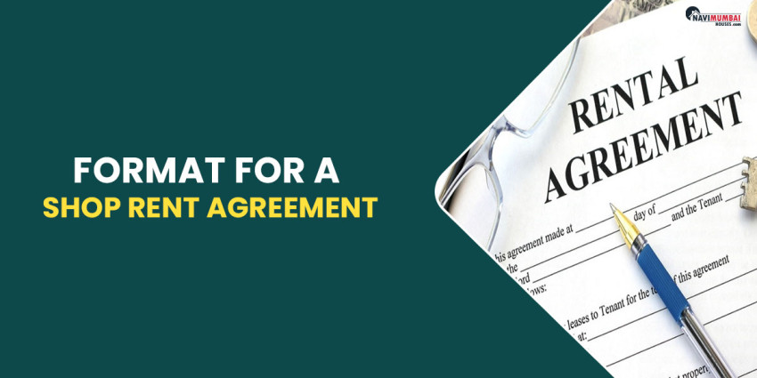 Format For A Shop Rent Agreement
