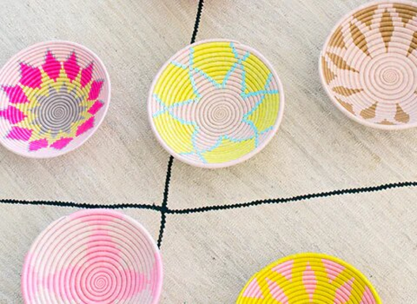 Beautiful Handcrafted Baskets by Indego Africa