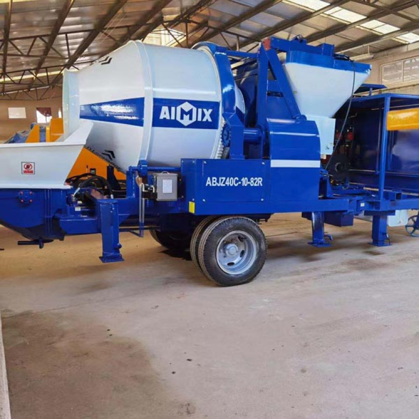 What Is The Pumping Distance For Concrete Mixer Pumps