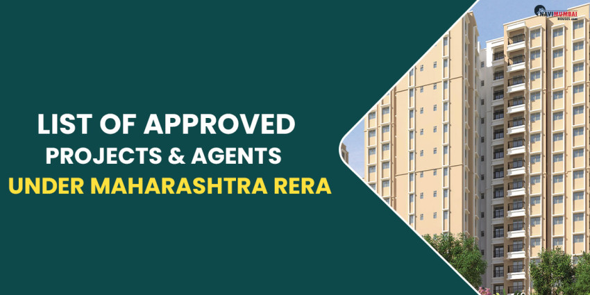 List Of Approved Projects & Agents Under Maharashtra RERA