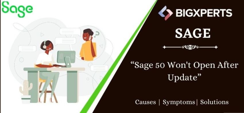 Know Why Your Sage 50 Won't Open After Update