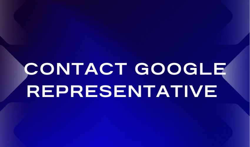Contact Google Representative Number