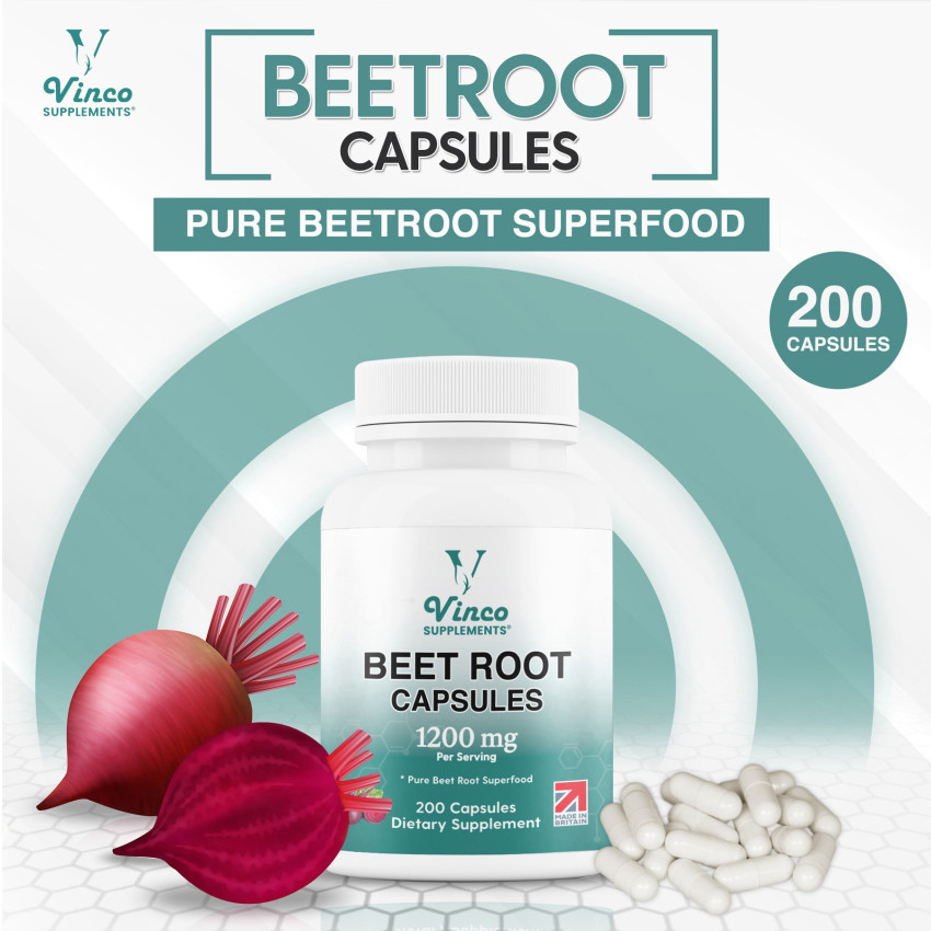 7 Major Benefits to Buy Beetroot Capsules, and Phosphatidylserine from Vinco Supplements