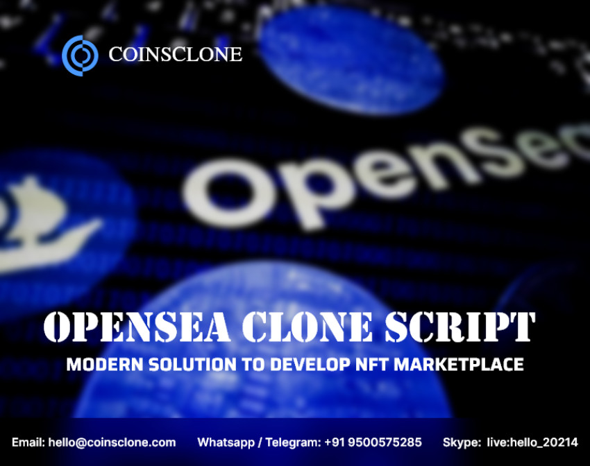 Opensea Clone script for startups and cryptopreneurs