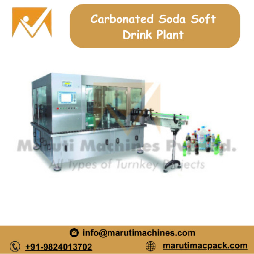 Maruti Machines' Carbonated Soda Soft Drink Plant: Redefining Beverage Manufacturing Excellence