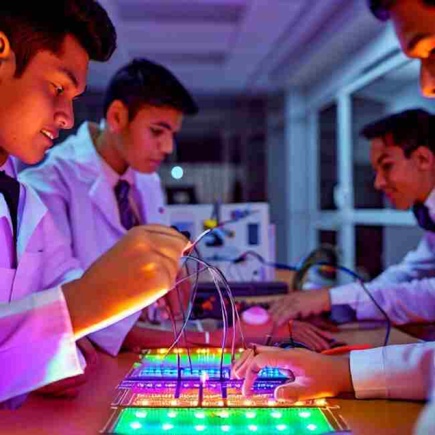 Teaching Basic Electronics and STEM Concepts using LED Circuit Kits to Illuminate Education