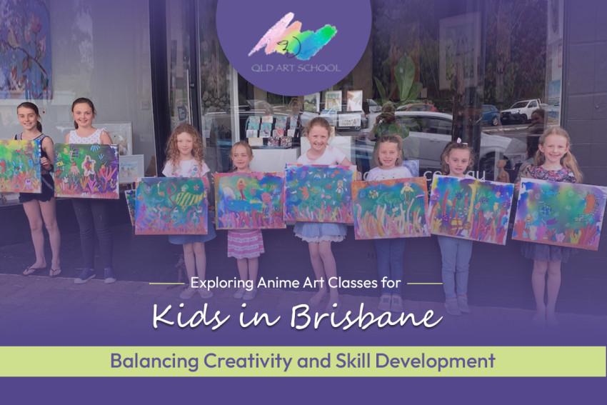 Exploring Anime Art Classes for Kids in Brisbane: Balancing Creativity and Skill Development