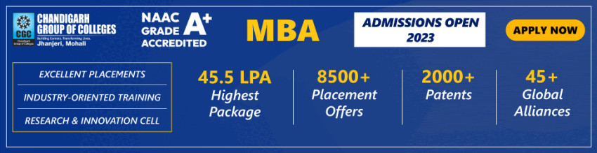 Master of Business Administration (MBA) and BBA Course at CGC Jhanjeri: A Comprehensive Overview