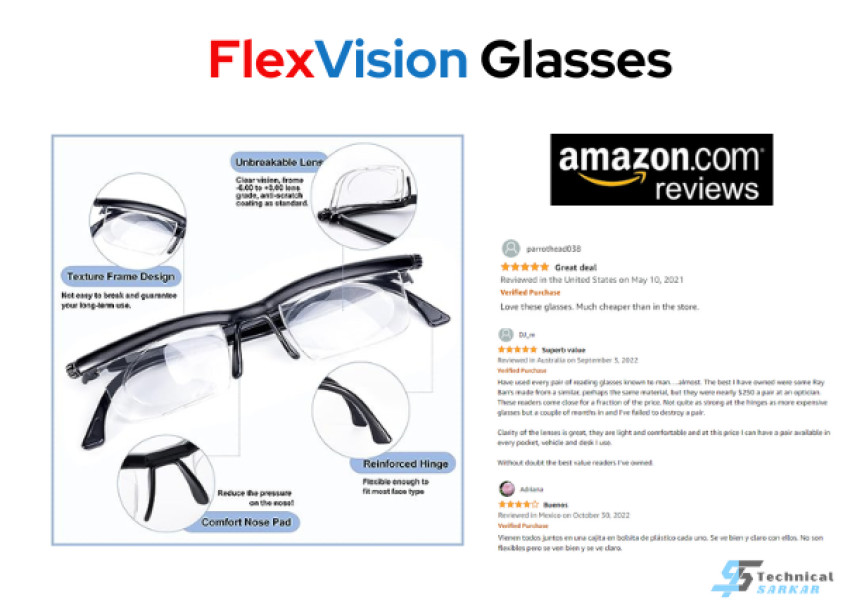FlexVision Glasses Reviews: Adjustable Glasses | Technical Sarkar