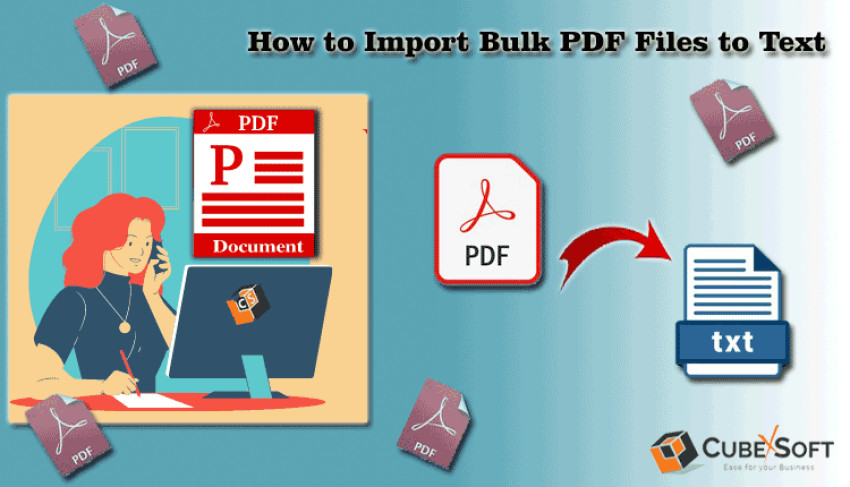 How to Save PDF Emails to Text File Format