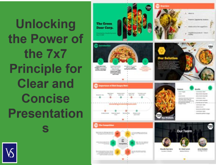 Unlocking the Power of the 7x7 Principle for Clear and Concise Presentations