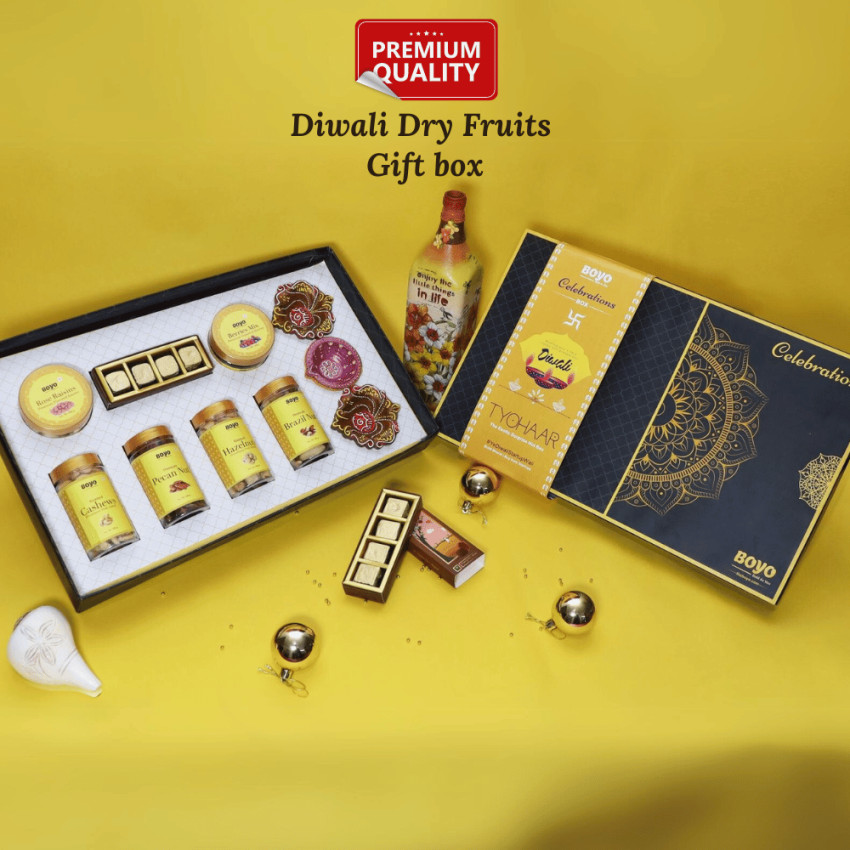 Celebrate Diwali in Grand Style with Diwali Delightful Dry Fruit Gift Boxes
