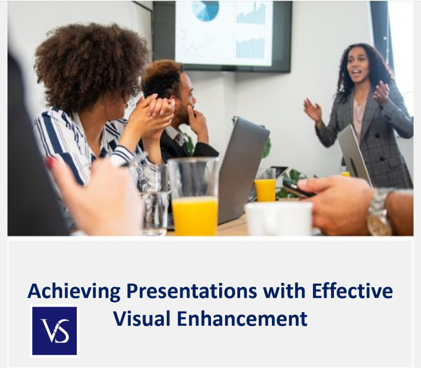 Achieving Presentations with Effective Visual Enhancement