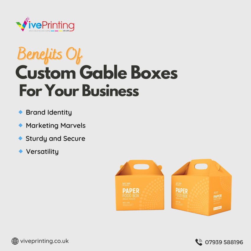 5 Amazing Benefits Of Custom Gable Boxes For Your Business