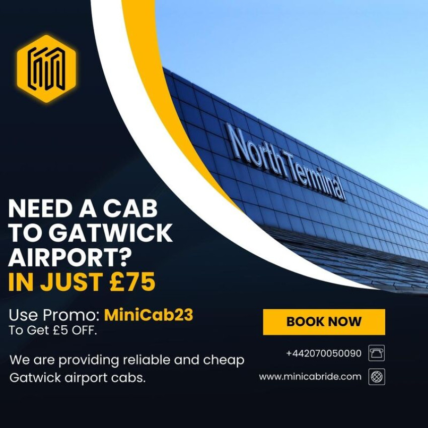 MiniCabRide: Your Ultimate Choice for Gatwick Airport Taxi Services