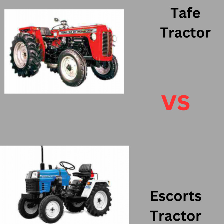 Comparative Analysis of Escort Tractors and TAFE Tractors | KhetiGaadi