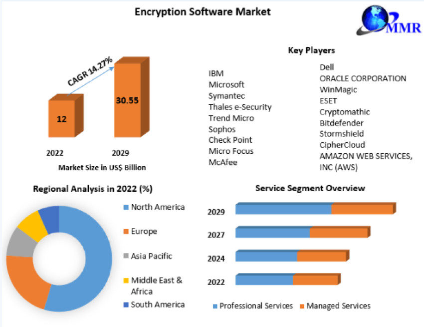 Encryption Software Market By Top Players, Regions, Trends, Opportunity And Forecast 2029