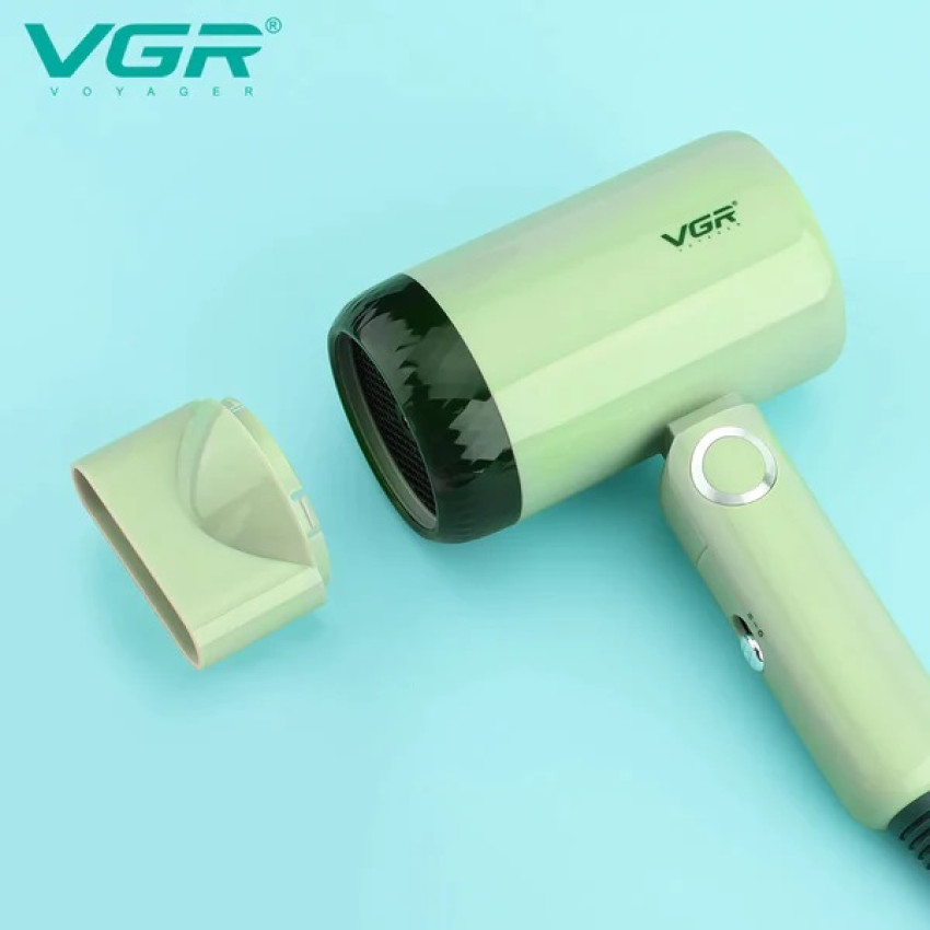 VGR V-421 Hair Dryer For Unisex, Green