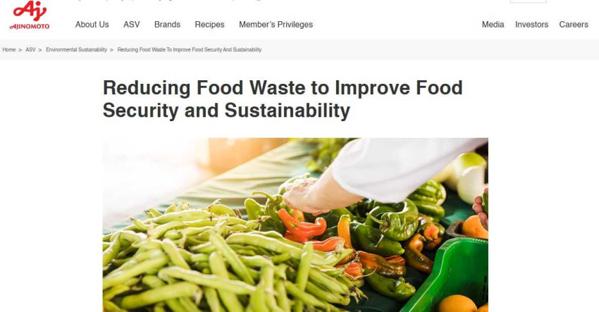 Addressing Food Security and Food Waste in Malaysia