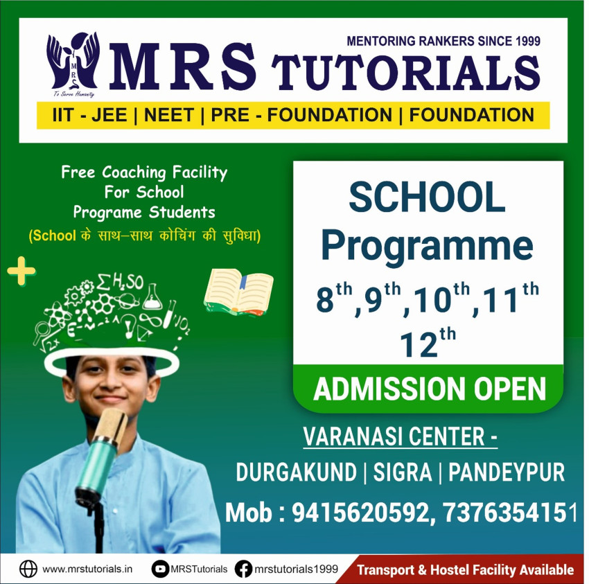 Unleashing Excellence at Mrs Tutorials for IIT-JEE and NEET