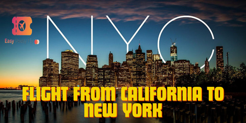 Flights from California to New York- Get Best Deals