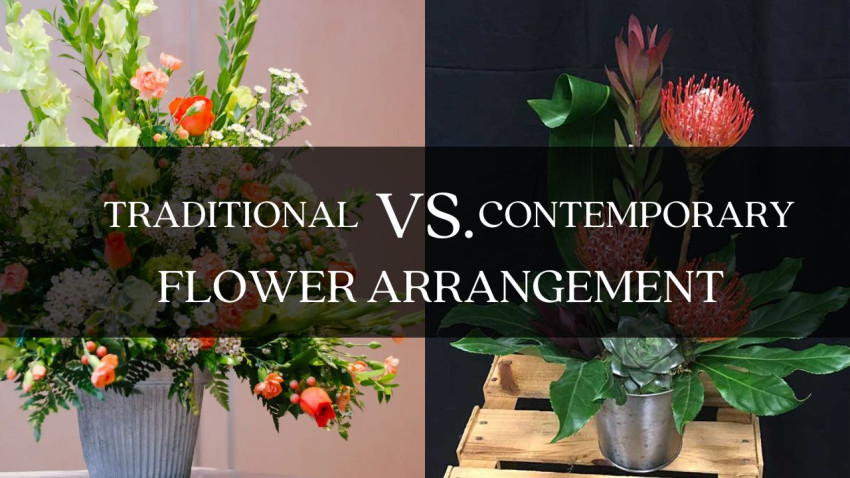 Traditional vs. Contemporary Flower Arrangement Styles