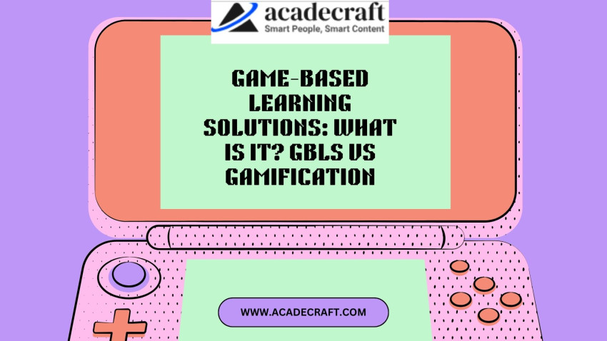 Game-based learning solutions: What Is It? GBLS vs Gamification