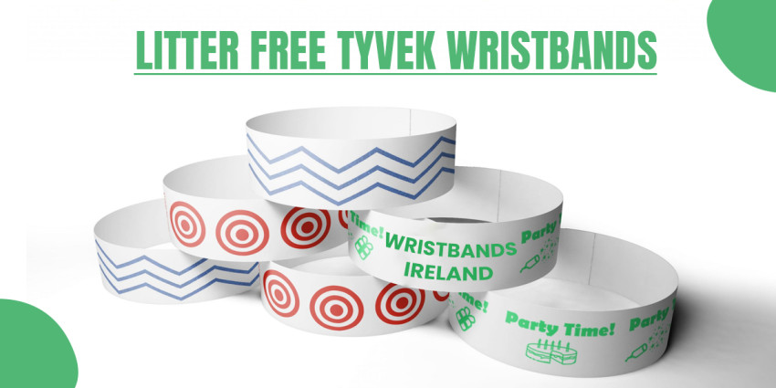 Litter-Free Tyvek Wristbands : First Choice of Event Organizers