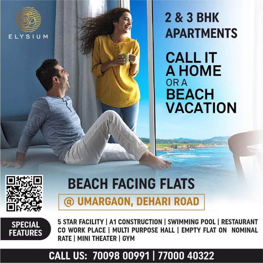 Indulge in Serene Living with Om Elysium by Omkareshwar Developers in Umargam, Gujarat