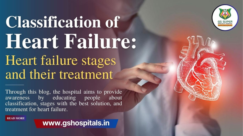 Classification of Heart Failure: Heart failure stages and their treatment