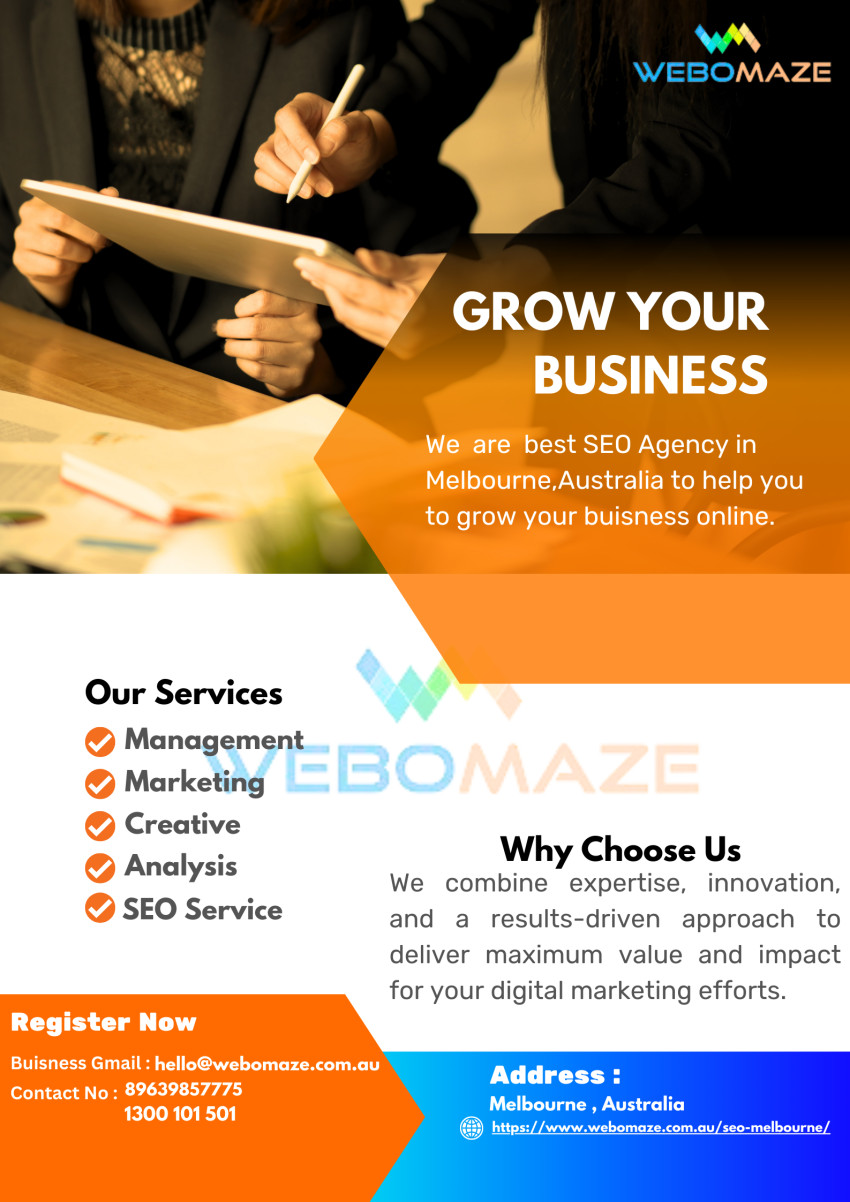 Unlock Online Growth with Webomaze - SEO Melbourne Company.
