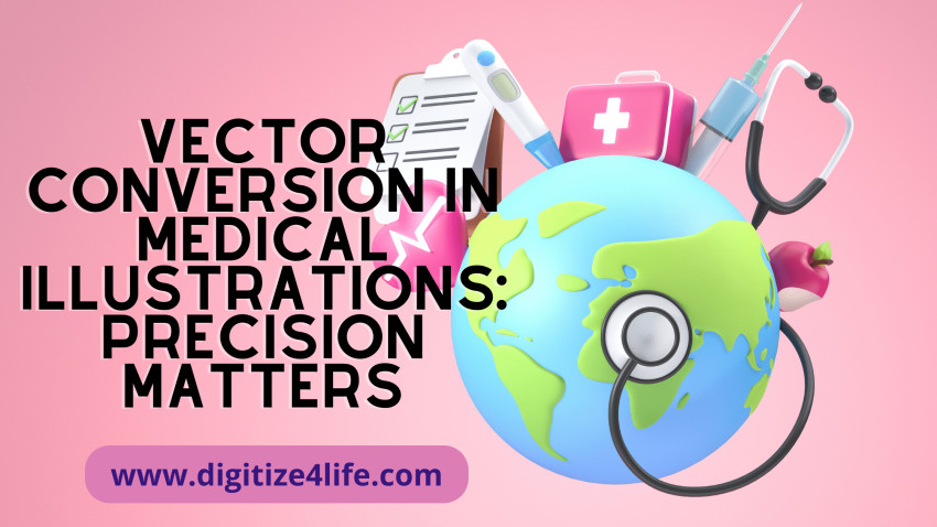 Vector Conversion in Medical Illustrations: Precision Matters