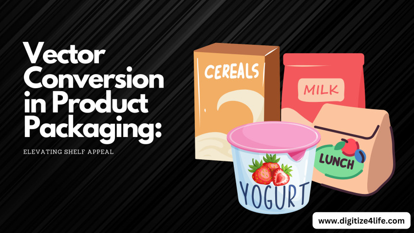 Vector Conversion in Product Packaging: Elevating Shelf Appeal